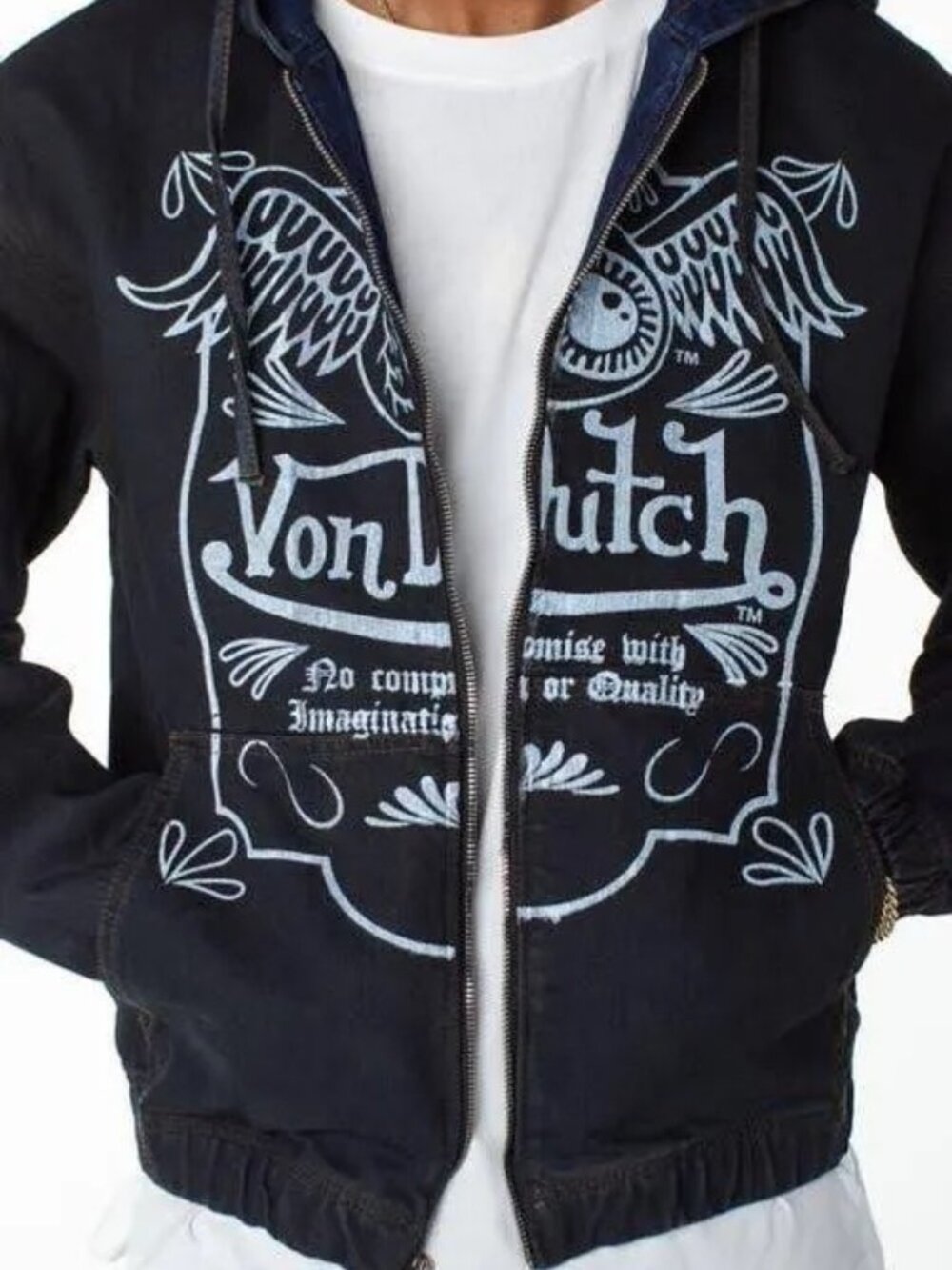 Invaders Cannonball Zip Up Hoodie Jacket